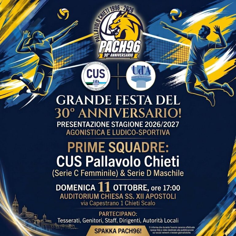 GRANDE FESTA PALLAVOLO CHIETI 1996